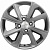 Легковые шины б/у Khomen KNW 1501 6x15 4*100 ET37 DIA60.1 G-Silver Литой купить с бесплатной доставкой в пункты выдачи в Петербурге